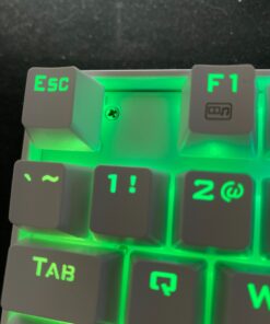 Redragon K552 Mechanical Gaming Keyboard RGB LED Backlit Wired with Anti-Dust Proof Switches for Windows PC (White, 87 Key Blue Switches) 87 Key Blue Switch White RGB Backlit 28 814m9bFYdsL