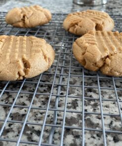 USA Pan Half Sheet Bakeable Cooling Rack, Steel Nonstick Wire Half Sheet Cooling Rack 18 814oF2wn7oL