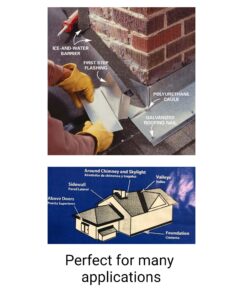 EAGLE 1: 26 Gauge General Use or Roofing Flashing Rolls - DIY or Contractors (Copper, 4 in x 10 FT) Copper 4"x120" 15 814ps FbnL