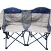 OmniCore Designs Heavy Duty Oversized Outdoor Folding Loveseat Camp Chair Collection (Single, Double & Triple Seating Capacity) Double / InLay Cup Holder 42 814pteuC4oL