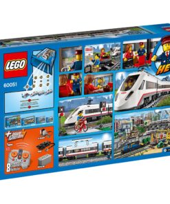 LEGO City High-Speed Passenger Train 60051 Train Toy 37 814q90THwCL