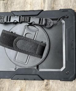 Timecity iPad 6th/5th Generation Case, iPad 9.7 inch Case 2018/2017 with Screen Protector, 360 Rotating Stand/Hand Strap, Full-Body Protective Case for iPad 6th/5th Gen/Air 2/ Pro 9.7''-Black Black+ Black 34 814qHRF2LPL