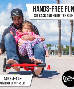 Alternative view of EzyRoller Classic Ride On - Lime Green