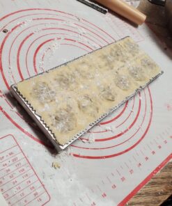 Norpro 3 Piece Ravioli Maker and Press Set with Rolling Pin, Large, White and silver 22 814rtFRuzL