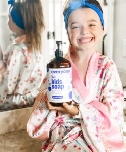 Everyone 3-in-1 Kids Soap, Body Wash, Bubble Bath, Shampoo, 32 Ounce (Pack of 2), Lavender Lullaby, Coconut Cleanser with Plant Extracts and Pure Essential Oils 22 814spm6l4QL