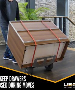 US Cargo Control Large Rubber Moving Bands - 42 Inch Unstretched - 84 Inch Fully Stretched - Red Moving Rubber Bands to Use as Packing Supplies for Moving - Includes 12 Big Rubber Band Straps 1 pack of 12 rubber bands 13 814tLwVbtwL