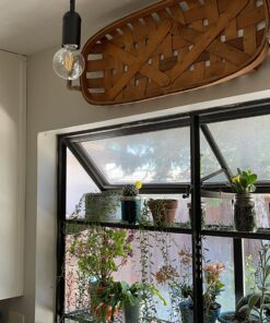 Globe Electric 64906 1-Light Pendant, Matte Black, Black Woven Fabric Cord, E26 Base Socket, Kitchen Island, Café, Decorative, Ceiling Hanging Light Fixture, Modern, Vintage, Bulb Not Included Without Bulb 36 814tMpIMBkL 1