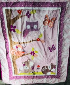 Bedtime Originals Lavender Woods 3 Piece Bedding Set 35 814toSBymHL