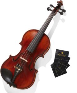 Cecilio 4 Packs of Stainless Steel Violin Strings 4/4 Full Set with E, A, D, G Strings for Electric and Acoustic Violins - Reliable and Affordable Replacement for your Fiddle 15 814uy03xtOL