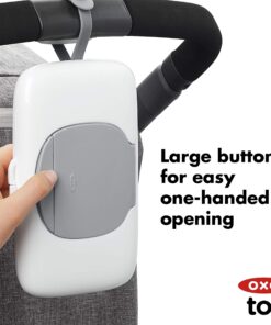 Alternative view of OXO Tot On-The-Go Wipes Dispenser- Gray, 1 Count (Pack of 1) 1 Pack