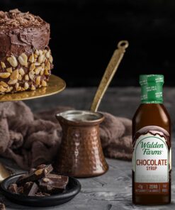 Walden Farms Chocolate Syrup 12 oz (Pack of 2) - Sweet Syrup, Near Zero Fat, Sugar and Calorie - For Pancakes, Waffles, Muffins, Fruits, Shakes, Lemonade, Desserts, Snacks, Appetizers and Many More 12 Fl Oz (Pack of 2) 13 814vFgbjxXL