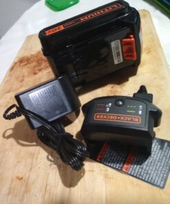 BLACK+DECKER 20V MAX String Trimmer/Edger Kit, 10-Inch (LST201) 29 814vIaX0NeL