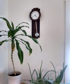 Bulova C3383 Avent Pendulum Deco Wall Clock, 18", Walnut/Mahogany 20 814vTkGDnL