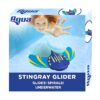 AQUA Stingray Underwater Glider, Swimming Pool Toy, Self-Propelled, Adjustable Fins, Travels up to 60 Feet, Dive and Retrieve Pool Toy Aqua Large Stingray 15 814vUEqRa L