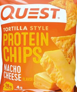 Quest Nutrition Tortilla Style Protein Chips, Ranch, Baked, 19g Protein, Low Carb, Gluten Free, 1.1 Ounce (Pack of 12) 41 814vgEa3D6L