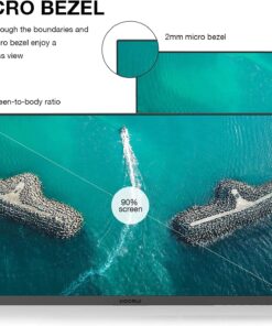 KOORUI 22 Inch Computer Monitor, FHD 1080P Desktop Display, 75HZ Ultra Thin Bezel/Eye Care/Ergonomic Tilt, HDMI VGA Ports LED Monitor for PC, VESA Mounting 22 INCH VA 1080p/75hz 33 814vj0lfrWL