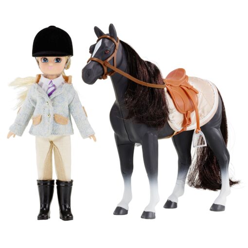 Lottie Pony Pals Doll with Horse | Horse Gifts for Girls | Horse Toys for Girls & Boys Single