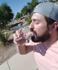 Survivor Filter Pro Hand-Pump Portable Water Filter - Lightweight Water Filter Camping, Backpacking, and Hiking - Water Purifier Survival - 0.01 Micron Ultra Filter 44 814wgEcDNdL