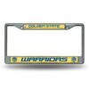 Rico Industries NBA Unisex-Adult Bling Chrome License Plate Frame Golden State Warriors One Size Team Color