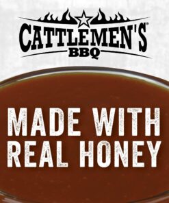 Alternative view of Cattlemen's Mississippi Honey BBQ Sauce, 1 gal - One Gallon Bulk Container of Mississippi Honey Barbecue Sauce Blend of Honey, Vinegar, Hickory and More for Dipping and Barbecue Recipes