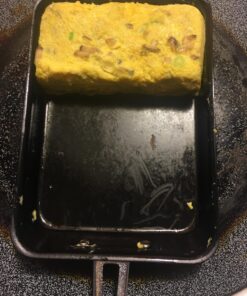 JapanBargain 1811, Japanese Tamago Egg Pan Iron Omelet Pan Tamagoyaki Omelette Pan Rectangle Frying Pan, Induction Cookware Pan, Made in Japan 16 814xRI3hUaL