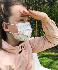 Dr. Talbot's Disposable Kid's Face Mask for Personal Health, Girl 2-5 Years, Prints May Vary, 10 Count 23 814yl VS5bL