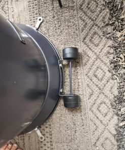 EAST OAK 50,000 BTU Patio Heater with Sand Box, Table Design, Double-Layer Stainless Steel Burner, Wheels, Triple Protection System, Outdoor Heater for Home and Residential, 2023 Upgrade, Black 67 814z gDZqvL