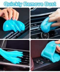 PULIDIKI Car Cleaning Gel Kit Universal Detailing Automotive Dust Car Crevice Cleaner Slime Auto Air Vent Interior Detail Removal for Car Putty Cleaning Keyboard Cleaner Car Accessories Blue 27 814zYP2slHL