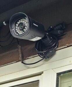 FOSCAM Outdoor Security Camera,G4 Full HD 4MP 2K WiFi Security Camera, Alexa Compatible, AI & Motion Detection, Free Cloud Service Included, 65ft Night Vision IP66 Weatherproof,Black 4MP Black 32 815 D5lxteL