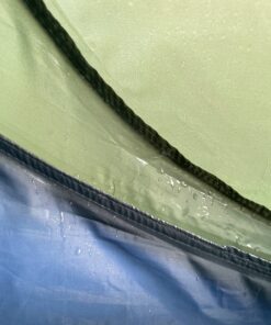 4 Person Easy Pop Up Tent Waterproof Automatic Setup 2 Doors-Instant Family Tents for Camping Hiking & Traveling Green & Grey 110*78*51'' 39 8150Wqcd NL