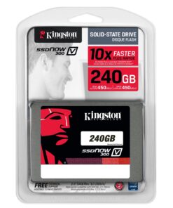 Kingston Digital 240GB SSDNow V300 SATA 3 2.5 (7mm height) Solid State Drive (SV300S37A/240G) Single Drive 13 8151nzq7yFL