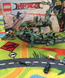 LEGO NINJAGO Movie Green Ninja Mech Dragon 70612 Ninja Toy with Dragon Figurine Building Kit (544 Pieces) (Discontinued by Manufacturer) 35 8152oQ5EmDL