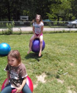 WALIKI Hopper Ball | Adults 13-101 | Hoppity Hop | Jumping Hopping Ball | Space Hopper | Purple 29” 24 81533tRLL