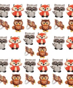 Alternative view of Woodland Animal Friends Cupcake Rings - 24 pcs by Bakery Supplies