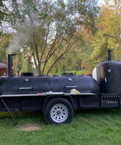 3 1/8 inch BBQ Thermometer Gauge 2 Pcs Charcoal Grill Pit Smoker Temp Gauge Grill Thermometer Replacement for Oklahoma Joe's Smokers, and Smoker Wood Charcoal Pit, Large Face Grill Thermometer 2 Pack 32 8153RJ9zL