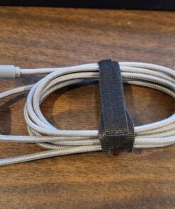 VELCRO Brand ONE-WRAP Cable Ties | 25Pk | 8 x 1/2" Black Cord Organization Straps | Thin Pre-Cut Design | Wire Management for Organizing Home, Office and Data Centers 41 8153YUQ9zkL