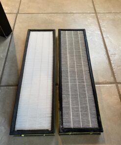 Germ Guardian Filter B HEPA Pure Genuine Air Purifier Replacement Filter, Removes 99.97% of Pollutants for AC4825, AC4300, AC4900, AC4825DLX, AC4850, CDAP4500, AP2200, Black/Yellow, FLT4825 FLT4825 HEPA PURE 31 8153YeuUEqL