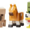 Iron Golem with Flower, Chicken Zombie & Palomino Horse Mini Figure (3 Pack) 16 8153YoiALeL