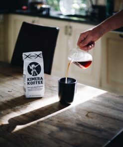 Kimera Koffee - Organic Medium Roast Ground Coffee | Original Blend | Infused with Brain Vitamins |Taurine, Alpha GPC, DMAE, and L-theanine | Enhance Cognitive Stamina & Athletic Performance | 12oz 28 81562A2haqL 1