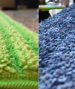 18" Professional Microfiber Mop - Hardwood Floor Mop - Dry & Wet Mop for Wood, Laminate, Tile, Vinyl Floors | Washable Pads | Wet & Dust Mopping | Adjustable Handle + 1 Microfiber Cloth Mop Kit with Telescoping Handle 51 8156iyJ4CDL