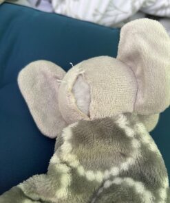 Hudson Baby Unisex Baby Animal Face Security Blanket, Elephant, One Size 17 8156uNKyqDL