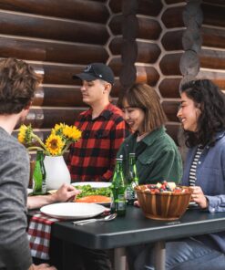 Lifetime 22123 Folding Picnic Table, 6 Feet, Hunter Green 22 81587acBNBL