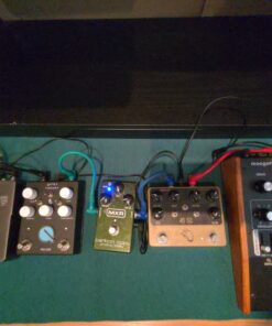 Donner DPA-1 Guitar Pedal Power Supply Adapter 9V DC 1A Tip Negative 5 Way Daisy Chain Cables for Guitar Effect Pedal 47 8158SvCpadL