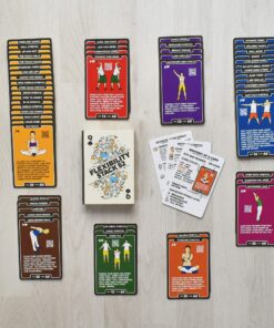 Stack 52 Flexibility Exercise Cards. Learn Static and Dynamic Stretches. Video Instructions Included. Perfect for Workout Warm Ups and Cooling Down. Increase Joint Range of Motion. (Updated Deck) Updated Deck 10 8158ayKhdDL