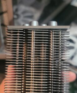 Cooler Master Hyper 212 RGB Black Edition CPU Air Cooler, SF120R RGB Fan, 4 CD 2.0 Heatpipes, Anodized Gun-Metal Black, Brushed Nickel Fins, RGB Lighting for AMD Ryzen/Intel LGA1151 70 8159WuNweL