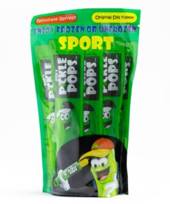 Alternative view of Bob's Pickle Pops - Original Dill Flavor Ice Pops - Pre Workout Freeze Pops - Electrolyte Cramp Relief (Six count pack of three) 6 count (Pack of 3)