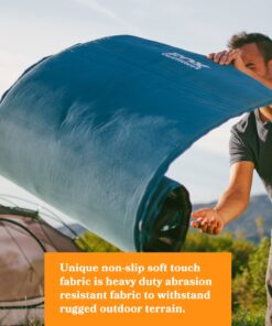 Fox Outfitters Comfort Series Self Inflating Camp Pad - Perfect Foam Sleeping Pads for Camping, Backpacking, Hiking, Hammocks, Tents (Regular) 13 815A5Y8wY9L