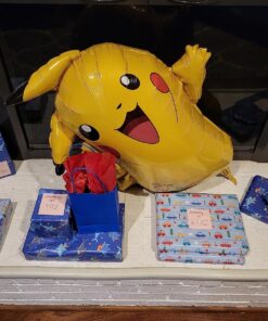 Anagram International 2946001 Pikachu Shape Balloon Pack, 31", Yellow 15 815Ads5hrTL