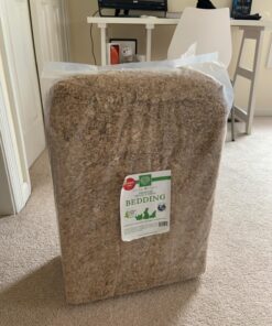 Small Pet Select Premium Small Animal Bedding, Natural Soft Paper Bedding for Small Indoor and Outdoor Pets, Made in USA, Jumbo Size 178 L Pack 51 815Cubb03TL