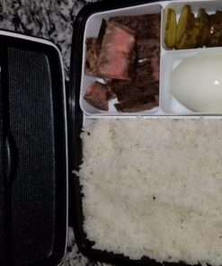 Skater Modern Plus Lunch Box, 870ml, Black 32 815D3EinJIL